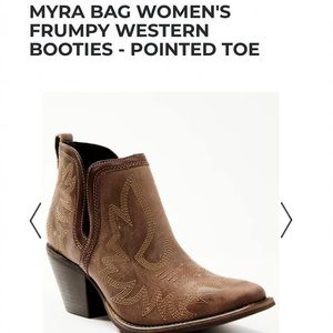 Myra Frumpy Booties, NEW